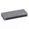Techly IDATA KVM-DPC8K KVM jungiklis pilkas