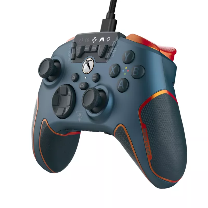 Turtle Beach Recon Cloud mėlynas, oranžinis Bluetooth/USB žaidimų pultelis Analoginis / skaitmeninis Android, PC, Xbox, Xbox One, Xbox Series S, Xbox Series X