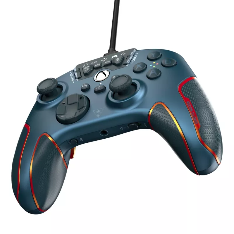 Turtle Beach Recon Cloud mėlynas, oranžinis Bluetooth/USB žaidimų pultelis Analoginis / skaitmeninis Android, PC, Xbox, Xbox One, Xbox Series S, Xbox Series X