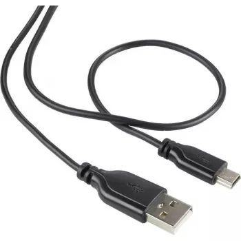 USB 2.0 duomenų kabelis Renkforce RF-4080792, USB A į Mini-USB B, 1 m, juodas