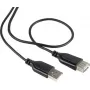 USB 2.0 kabelis Renkforce RF-4080795, USB A į USB A, 1 m, juodas