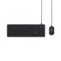 Hama CKM-200 klaviatūra su pele Namams/Biurui USB QWERTZ Vokiška Juoda