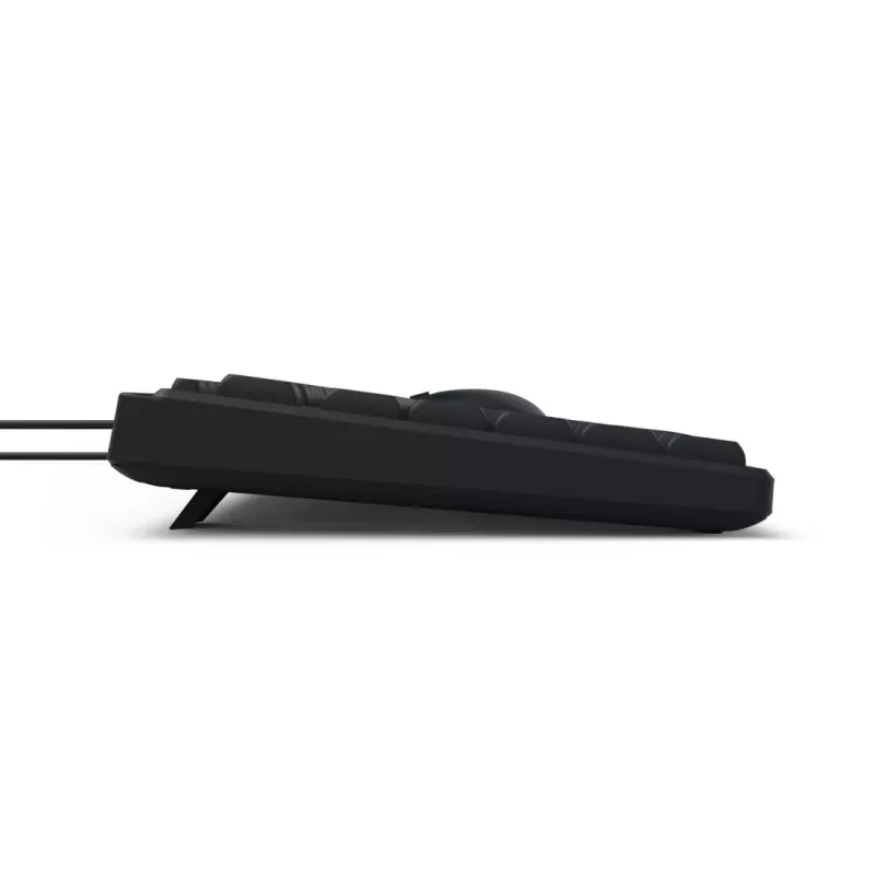 Hama CKM-200 klaviatūra su pele Namams/Biurui USB QWERTZ Vokiška Juoda