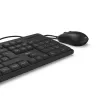 Hama CKM-200 klaviatūra su pele Namams/Biurui USB QWERTZ Vokiška Juoda