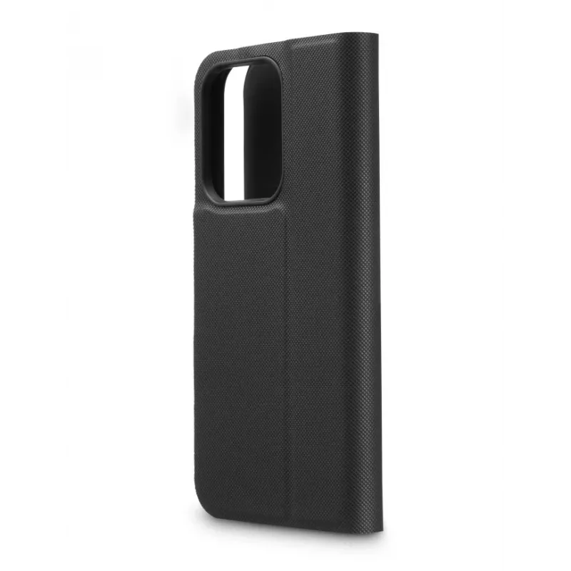 Dėklas knygelė HAMA Daily Protect, skirtas Xiaomi Redmi 15C – tinka 17,5 cm (6,9 colio), juodas, 2 kortelių kišenėlės, stalinis stovas