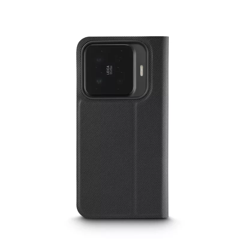 Folio tipo telefono dėklas HAMA Daily Protect, skirtas Xiaomi 15T Pro — tinka 17,4 cm (6,83 colių) ekranams, juodas, 2 kortelių kišenės, stalinis stovas
