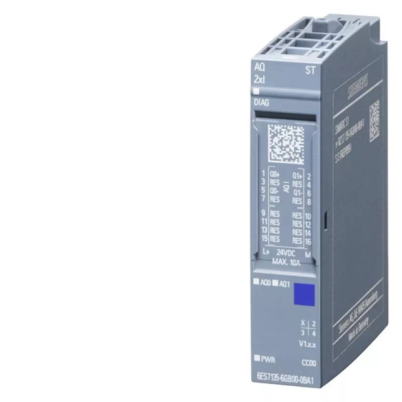 Siemens 6ES7135-6GB00-0BA1 skaitmeninis/analoginis įvesties/išvesties modulis Analog