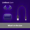 Sony LinkBuds Open WFL910V ausinės / laisvų rankų įranga Belaidės Į ausis įdedamos Skambučiai / Muzika Bluetooth Violetinė