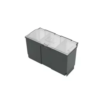 Laikymo dėžutė Bosch SystemBox stačiakampė polipropileno 235×105×133 mm juoda/pilka