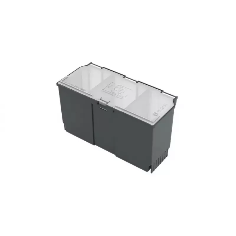 Laikymo dėžutė Bosch SystemBox stačiakampė polipropileno 235×105×133 mm juoda/pilka