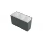 Laikymo dėžutė Bosch SystemBox stačiakampė polipropileno 235×105×133 mm juoda/pilka