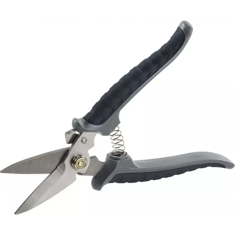 Žolės žirklės KWB 926790 ilga rankena tiesia geležte 190 mm