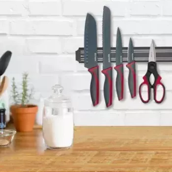 Magnetinis peilių laikiklis Westmark Juoda ABS 380mm pločio