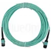 Šviesolaidinis kabelis BlueOptics CBX-STC012BPF-MXXN-MXXN-020M-MTP OM4 20 m turkio spalvos