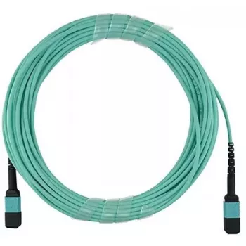 Šviesolaidinis kabelis BlueOptics CBX-STC012BPF-MXXN-MXXN-020M-MTP OM4 20 m turkio spalvos