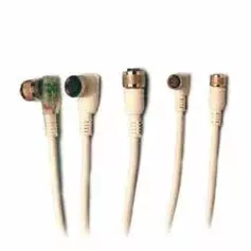 Signalinis kabelis Datalogic CS-A1-02-G-05 5 m, 4 polių M12 jungtis, pilkas