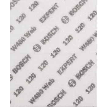 Šlifavimo lapas Bosch W480, smulkus grūdėtumas P240, 115×140 mm, 2 vnt.