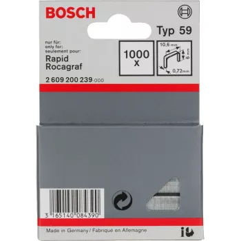 Bosch 2 609 200 239 segtukai Segtukų pakuotė 1000 segtukų