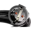 Maitinimo laidas BASETech 1593780 juodas 3 m