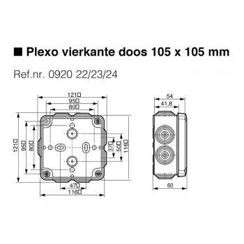 Legrand 092024 elektros jungiamoji dėžutė