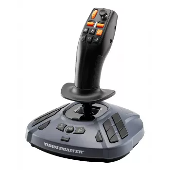 Thrustmaster T128 SimTask Farming Pack juodas vairas + pedalai + pavarų perjungiklis PC, PlayStation 4, PlayStation 5