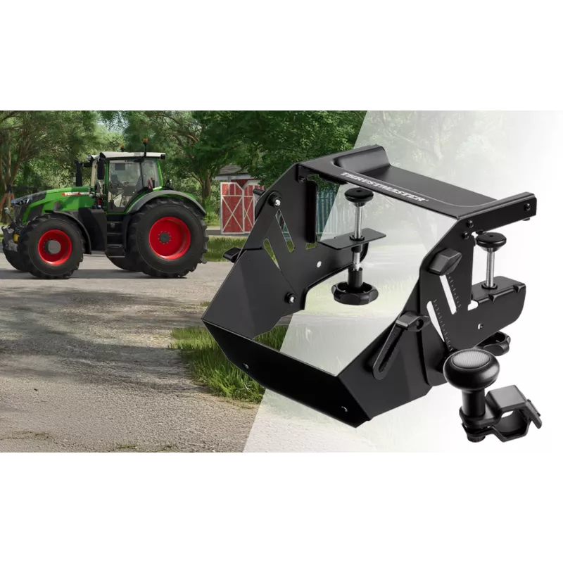 Thrustmaster T128 SimTask Farming Pack juodas vairas + pedalai + pavarų perjungiklis PC, PlayStation 4, PlayStation 5