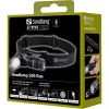 Sandberg Headlamp 500 Duo, galvos juostos žibintuvėlis, juoda, aliuminis, IP44, LED, 25 lm