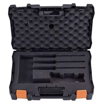 Testo 0516 1201 juodas plastikinis įrankių laikymo dėklas