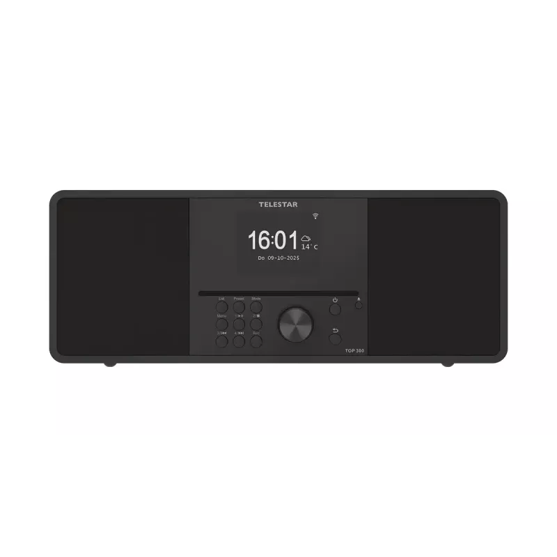 Internetinis radijas Imperial Telestar 5700300 — Skaitmeninis imtuvas, DAB+/FM, 30W RMS, 3,2 colio TFT, nuolatinės srovės maitinimas, juodas