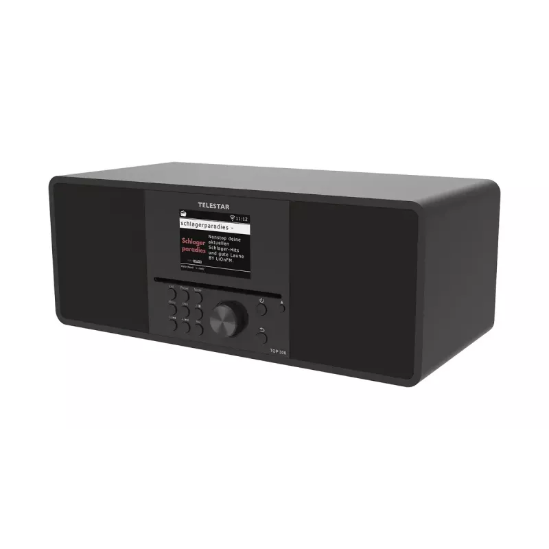 Internetinis radijas Imperial Telestar 5700300 — Skaitmeninis imtuvas, DAB+/FM, 30W RMS, 3,2 colio TFT, nuolatinės srovės maitinimas, juodas