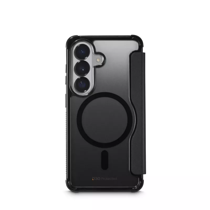 HAMA mobiliojo telefono dėklas-folio Samsung Galaxy S26 — Extreme Protect, 16 cm (6,3 col.), juoda, 2 kortelių kišenės