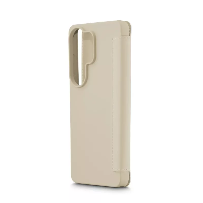 Folio mobiliojo telefono dėklas HAMA Fantastic Feel, skirtas Galaxy S26 Ultra, 17,5 cm (6,9 col.), smėlio spalvos, 2 kortelių kišenės