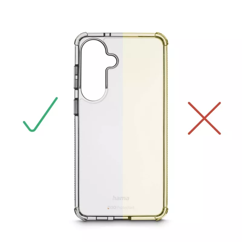 HAMA mobiliojo telefono dėklas Hama Extreme Protect, skirtas Samsung Galaxy S26+ (17 cm / 6,7 colio), permatomas