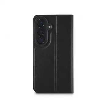 Dėklas-knygelė HAMA Daily Protect Samsung Galaxy S26, 16 cm (6,3 colio), juodas, 2 kortelių kišenės, stalinis stovas