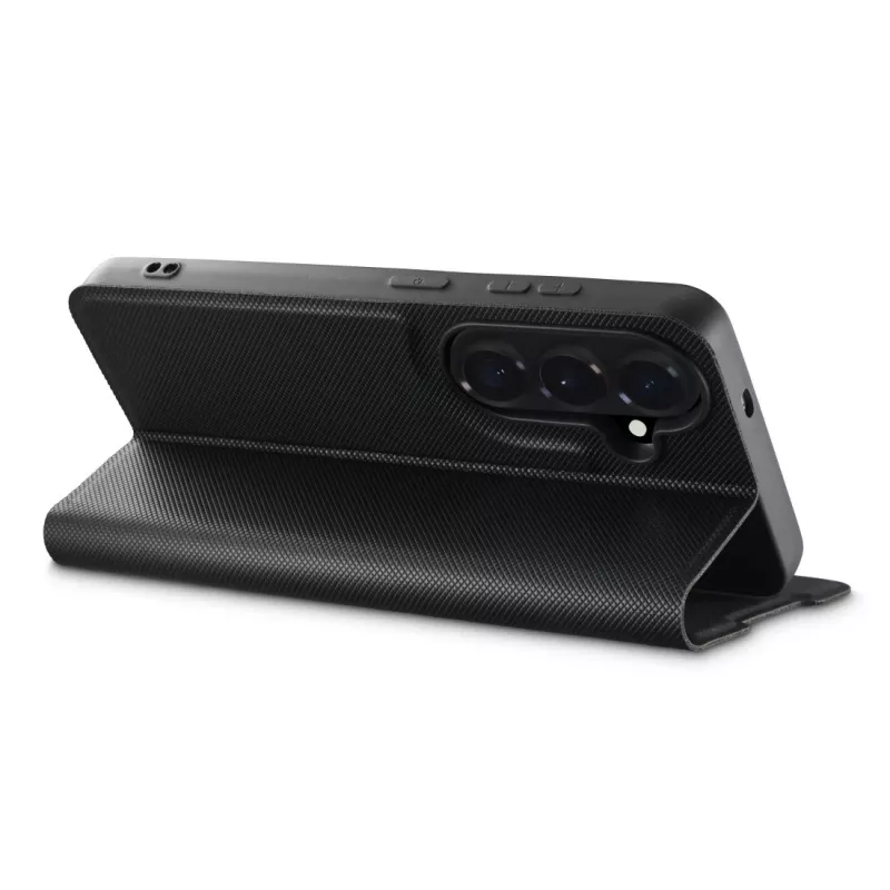 Dėklas-knygelė HAMA Daily Protect Samsung Galaxy S26, 16 cm (6,3 colio), juodas, 2 kortelių kišenės, stalinis stovas