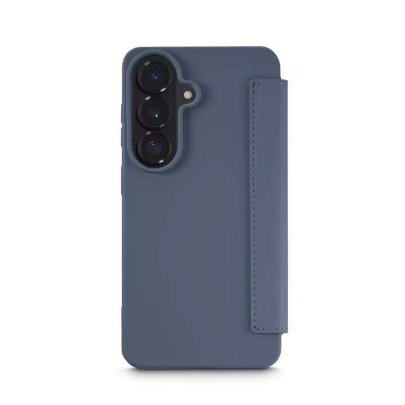 „Folio“ tipo telefono dėklas HAMA „Fantastic Feel“, skirtas „Samsung Galaxy S26“, 16 cm (6,3 colio), mėlynas, 2 kortelių kišenėlės