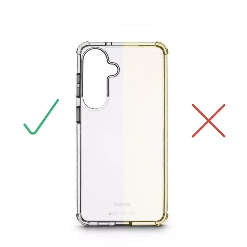Mobiliojo telefono dėklas HAMA Extreme Protect Samsung Galaxy S26, skaidrus, tinka 16 cm (6,3 col.) ekranams