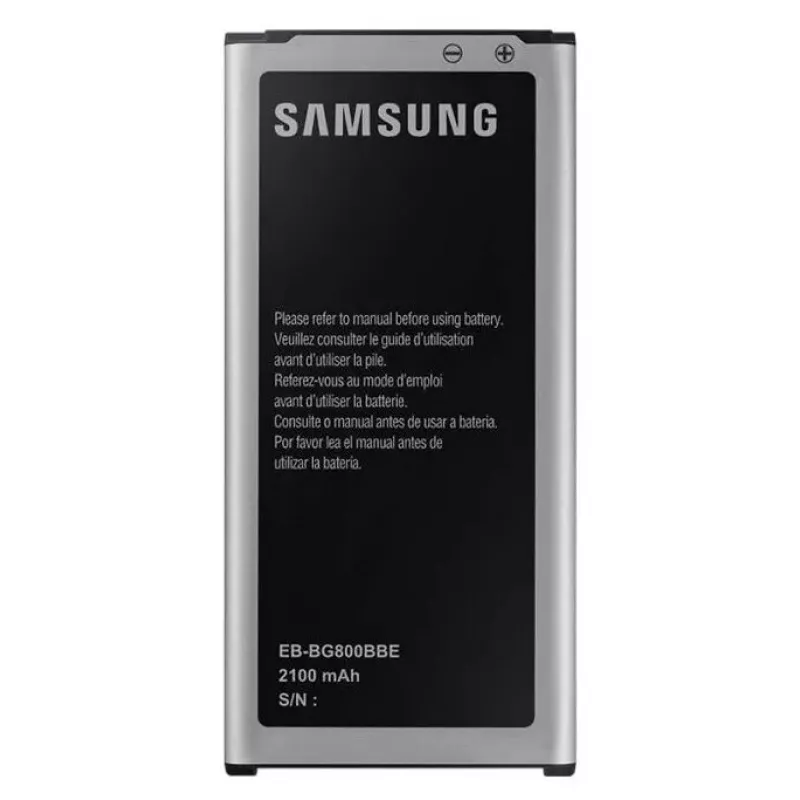 Samsung EB-BG800B Juoda, Sidabrinė