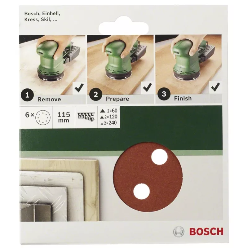 Bosch 2609256A26 5 vnt. Šlifavimo padėklas