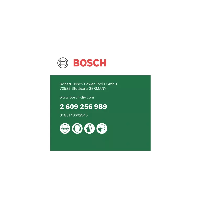 Grąžtų rinkinys Bosch 2609256989, 19 vnt. — betonui, metalui, medienai, nerūdijančio plieno apdaila