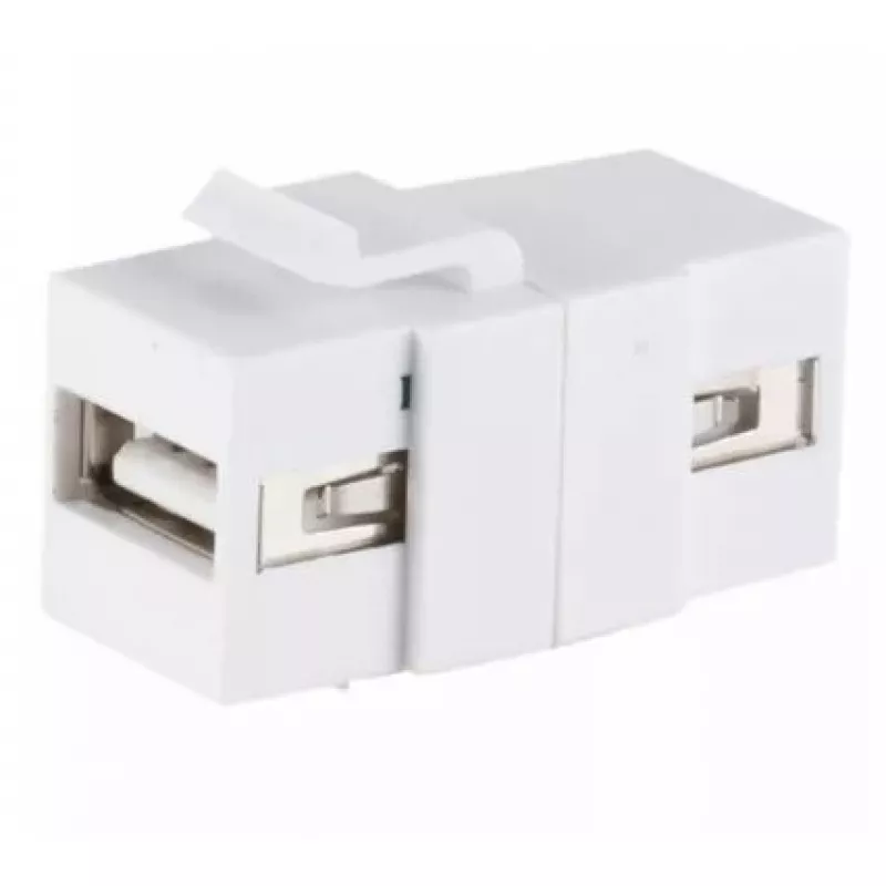 Plokščias USB A jungties kabelis ShiverPeaks Basic-S