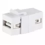 Plokščias USB A jungties kabelis ShiverPeaks Basic-S