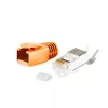 Laido jungtis RJ-45 ShiverPeaks BS72067-O vyriška oranžinė