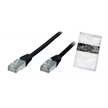 Tinklo kabelis ShiverPeaks BS75113-S Juodas 3m Cat5e F/UTP