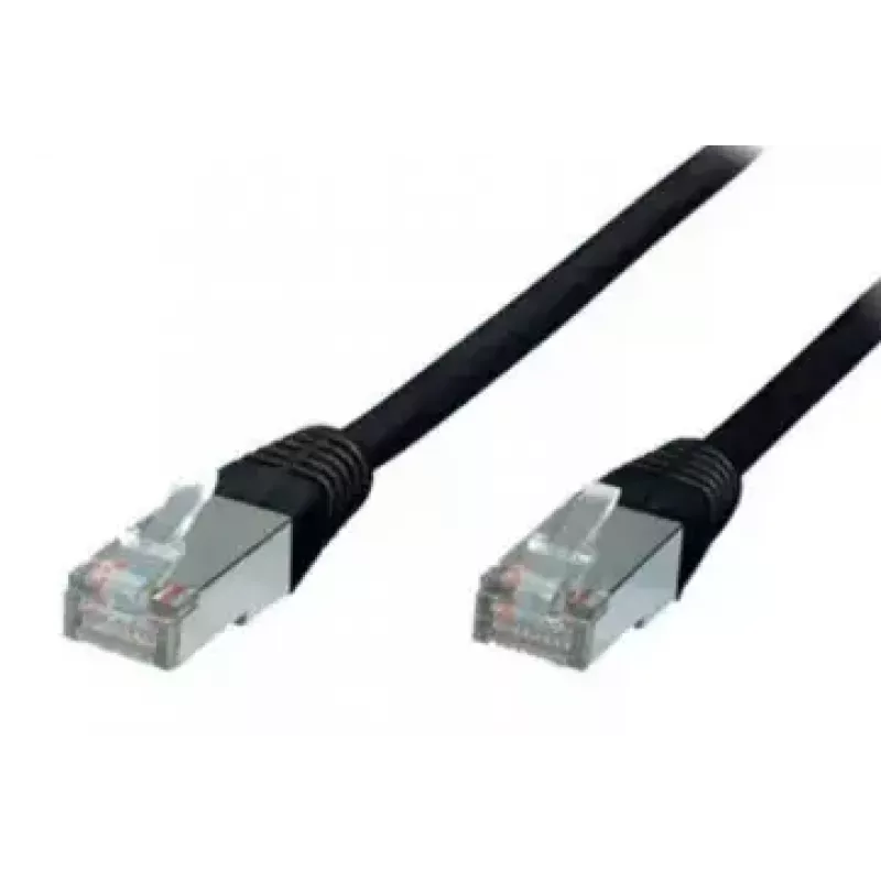 Tinklo kabelis ShiverPeaks BS75113-S Juodas 3m Cat5e F/UTP