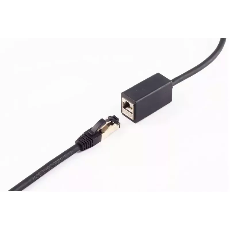 Tinklo kabelis ShiverPeaks BS08-44155 1,5 m Cat8.1 F/FTP juodas