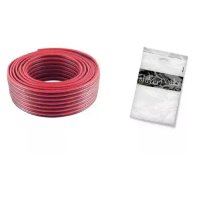 Audio laidas ShiverPeaks Basic-S 10m juoda raudona