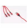 USB kabelis ShiverPeaks BS14-50070 1,2 m USB A USB C Micro-USB B Juodas