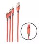 USB kabelis ShiverPeaks BS14-50070 1,2 m USB A USB C Micro-USB B Juodas