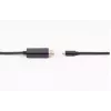 HDMI laidas ShiverPeaks BS10-62045 0,1 m HDMI A tipo USB Type-C juodas